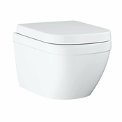39693000 Grohe Euro Ceramic viseča brezrobna WC školjka z WC desko s počasnim zapiranjem