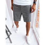 Dark Grey Mens Dstreet Tracksuit Shorts