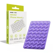 Mobile-origin Sticker Phone Mount O1, purple