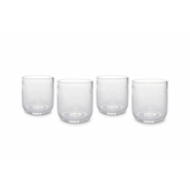 ONA set 4 kozarcev SPARKLE 0,33l - prozorna