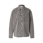 VILA Bluza VIARIE siv denim