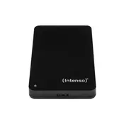 Intenso Portable Hard Drive 1 TB Refurbished External Hard Drive (Black)