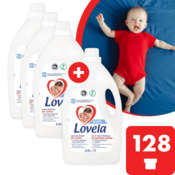 Lovela Baby tekoči detergent, 11,6 L/128 odmerkov pranj, barvno perilo