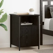 Nocni ormar Crni hrast 40 x 42 x 60 cm Konstruirano drvo