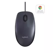 Logitech B100 opticka miš, USB