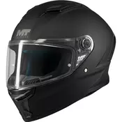 Integralna motociklistička kaciga MT Stinger 2 Pure A1 mat crna