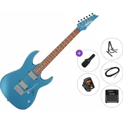 Ibanez GRX120SP-MLM Premium SET Metallic Light Blue Elektricna gitara
