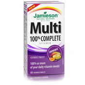 Multivitamini in minerali za odrasle Jamieson, 60 žvečljivih tablet