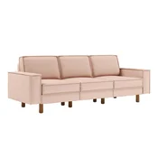 Atelier del Sofa Trosed Sparrow Extra 3, 238x89x87cm, Svetloroze
