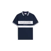 TOMMY HILFIGER Majica marine / bela
