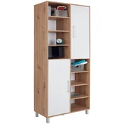 Modern Living Regal Box, Bela, Barva Hrasta