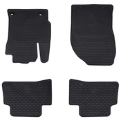 vidaXL Avto preproga 4 pcs Črna primerna za Toyota COROLLA CROSS TPE