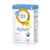 Vitamin D3 400 kapi Apivit 8ml