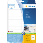 Herma etikete 48,5X25,4 A4/40 1/25 bela ( 02H4357 )