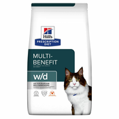 Hills Prescription Diet w/d Multi-Benefit s piščancem - Varčno pakiranje: 2x3 kg