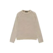 Pull&Bear Pulover temno siva