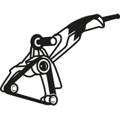 Brusni trak PRO Y580, 40 x 760 mm, G80, 10 kosov