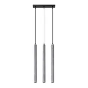 Sollux SL.1272 - Luster na sajli PASTELO 3xG9/8W/230V beton