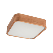 Plafonsko svetlo OAK SQUARE 2xE27/15W/230V 35x35 cm hrast