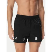 HUGO Kopalne hlače Azuri 50566631 Črna Regular Fit