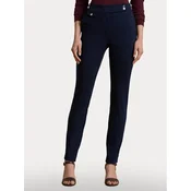LAUREN RALPH LAUREN Hlače iz tkanine 200980023002 Mornarsko modra Straight Fit