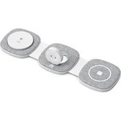 Boost YM-T1 3-u-1 15W univerzalni adapter za bežicno punjenje, sivi YM-T1 SIVI