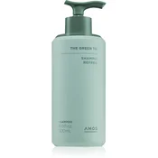 AMOS The Green Tea Shampoo Refresh šampon protiv opadanja kose za normalno i suho vlasište 500 ml