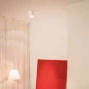 Egger Licht Egger DLS LED stropni reflektor Clippo, zatemnjen do toplega, bela/zlata - Študija/pisarna - Sodobni - bela, zlata - Kovina