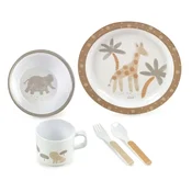 JANE Set za hranjenje iz 5 delov, Wild Animals