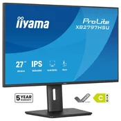 68.6cm/27“ (1920x1080) iiyama ProLite XB2797HSU-B1 16:9 IPS 4ms 120Hz HDMI DisplayPort USB VESA Speaker Black