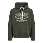 JACK & JONES Majica JORFREDERIKSBERG kit/oliva/bela