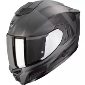 Scorpion EXO-1500 Air Dual integralna motociklisticka kaciga mat srebrno-crno-crvena