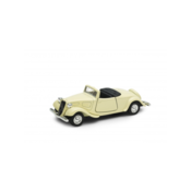 WELLY Oldtajmer 1:34-40 1938 Citroen 11B Traction Avant Cabrio Krem