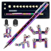 shumee Polar Fidget Pen 3-polnilno kovinsko večnamensko magnetno pisalo za domačo uporabo
