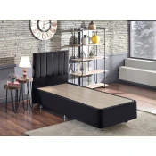 Hanah home Krevet Ela 90x38x190cm Crni