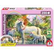 Schmidt - Puzzle Samorog kobila z dvema žrebetoma - 200 kosov