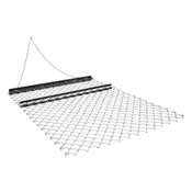 VEVOR Vlečna brana 1520x1240x57 mm Črna