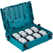 Makita Makpac 1 kofer sa PVC umetkom za 8 baterija - BEZ BATERIJA - U DOLASKU