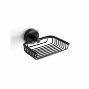 UNO DRŽAČ SAPUNA-KOŠARICA MATT BLACK 13X13X5,5 cm 13 03 55