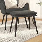 Vidaxl Stolček za noge 45x29,5x39 cm blago