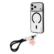 OBAL:ME MagNetix ovitek s paščkom za zapestje za Apple iPhone 18 Pro Max/17 Pro Max, oniks