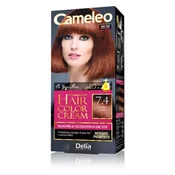 Farba za kosu Cameleo omega 5 sa dugotrajnim efektom 7.4 - DELIA