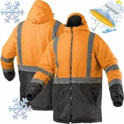 Högert Technik LEDA Hi-Vis oranžna parka jakna M