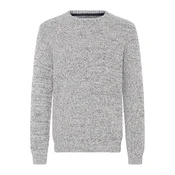 BLEND Pulover BHCATO nočno modra/off-bela