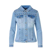KOROSHI Prehodna jakna moder denim