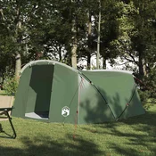 vidaXL vidaXL Tunelski šotor s streho Zelena in Bela 318 x 275 x 140 cm, (5000091111)