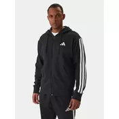 Adidas Muški duks M 3S Ft Fz Hd JD1877, Crni