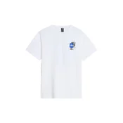 THE NORTH FACE Majica temno modra/črna/bela