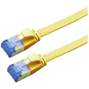 VALUE Value 21992134 RJ45 omrežni kabel\, Patch kabel CAT 6a F/UTP 1.50 m rumena 1 kos, (20630712)