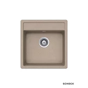 Schock Granitna ugradna sudopera Nemo N100S, 47x49cm, Boja peska